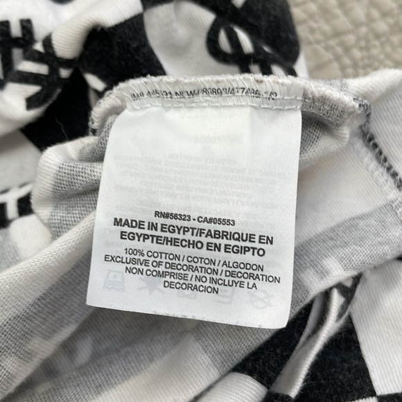 Unisex Y2K The Nike Tee Long Sleeve $ Pattern Size Tag XL - Picture 5 of 9